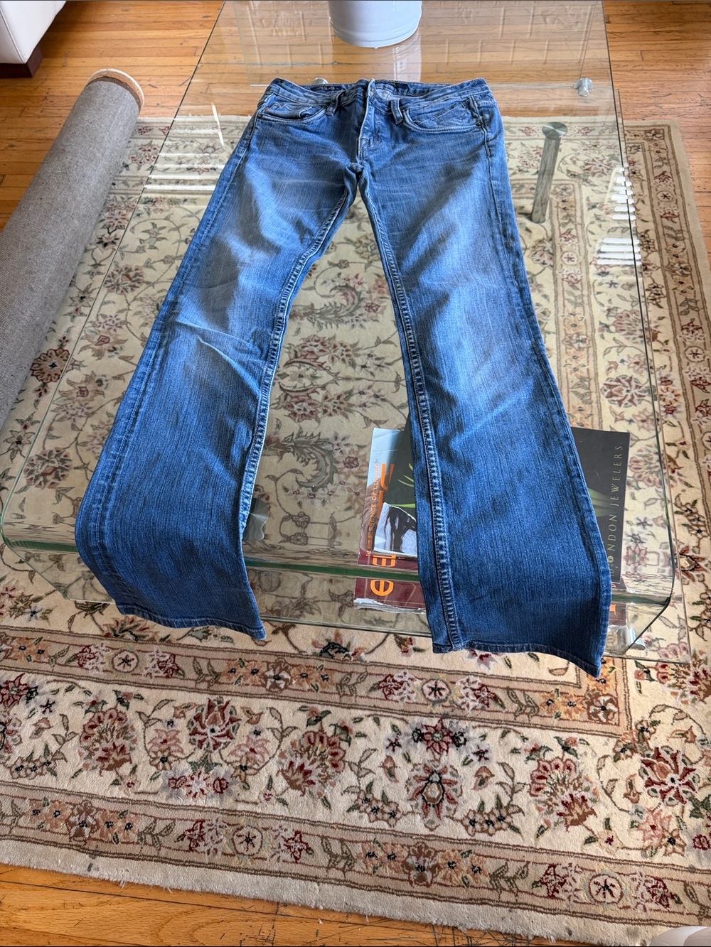 Vigoss Blue Women's Bootcut Jeans